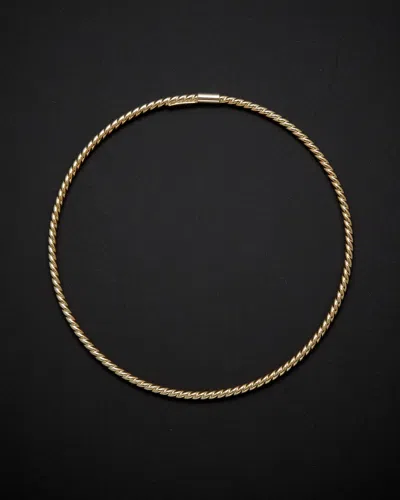 Italian Gold Twist Bangle