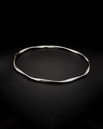 Italian Gold Twist Bangle Bracelet