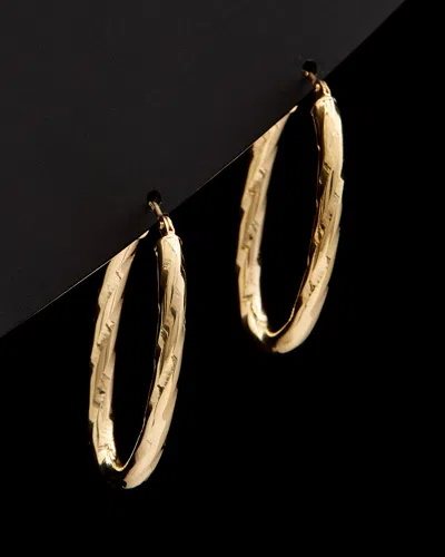 Italian Gold Twist Hoops