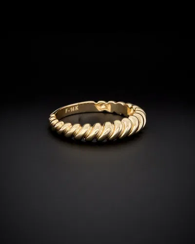 Italian Gold Twist Ring