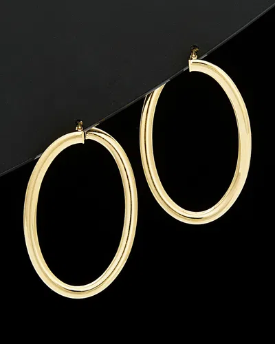 Italian Gold Twisted Hoops