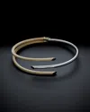 Italian Gold Two-tone Cuff
