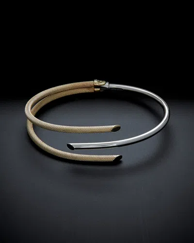Italian Gold Two-tone Cuff