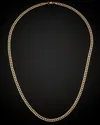 Italian Gold Two-tone Link Necklace