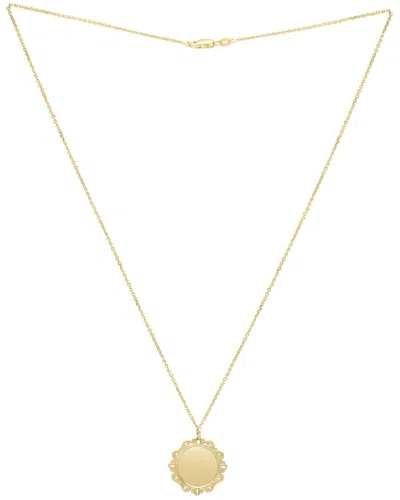 Italian Gold 14k  Vintage Style Necklace