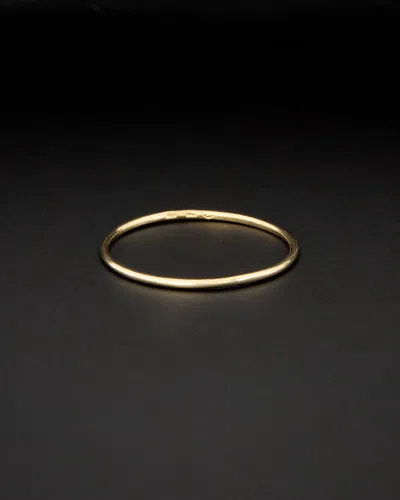 Italian Gold 14k  Wire Ring In No Colour