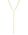Italian Gold Y Necklace