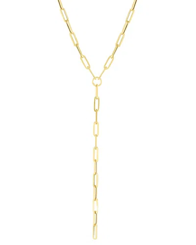 Italian Gold Y Necklace