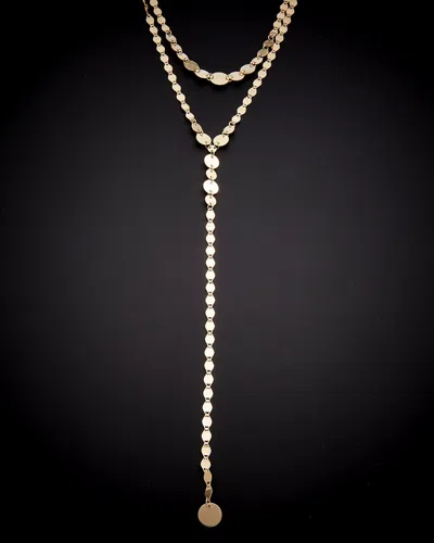 Italian Gold Y Necklace