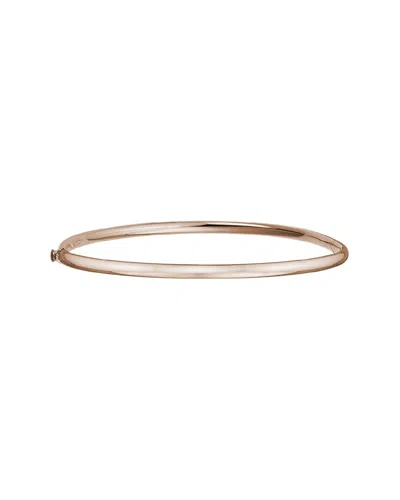 Italian Gold 14k Italian Rose Gold Bangle Bracelet