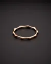 Italian Gold 14k Italian Rose Gold Ring