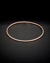 Italian Gold 14k Italian Rose Gold Twist Bangle