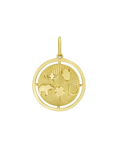 Italian Gold 14k Lucky Charm