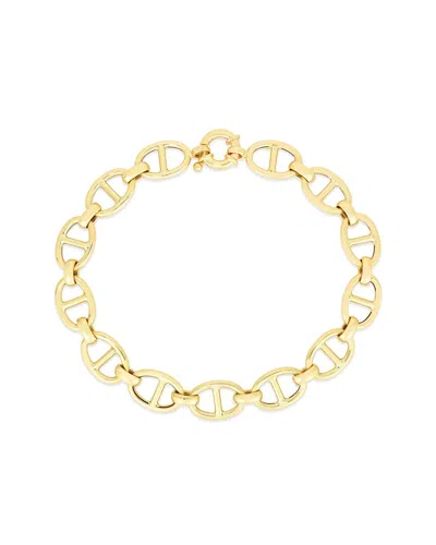 Italian Gold 14k Mariner Chain Bracelet