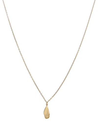 Italian Gold 14k Necklace In Brown