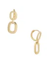 Italian Gold 14k Oval Drop Leverback Earrings In Gold