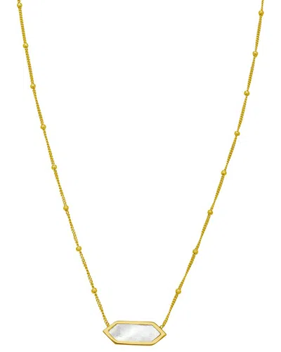 Italian Gold 14k Pearl Necklace