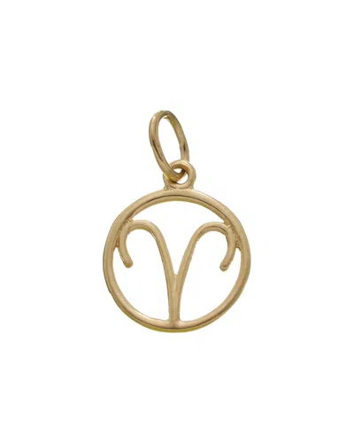 Italian Gold 14k Zodiac Pendant