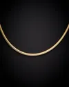 Italian Gold 18k  3.2mm Round Mesh Necklace