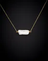 Italian Gold 18k  Pearl Necklace