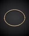 Italian Gold Twist Bangle