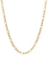 Italian Gold 20" Figaro Link (5-3/4mm) Chain Necklace In 14k Gold In Yellow Gold