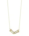 Italian Gold 14k  Double Link Necklace