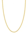 Italian Gold Franco Chain Link Necklace Collection 1 7 8mm In 14k Gold In Gold