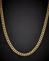 Italian Gold Miami Cuban Link Necklace