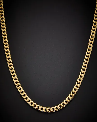 Italian Gold Miami Cuban Link Necklace