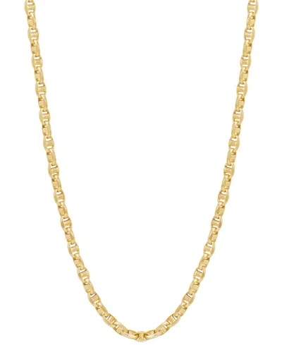 Italian Gold Mariner Link 20" Chain Necklace In 10k Gold