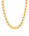 Italian Gold Polished Mariner Link Chain Necklace Collection In 14k Gold 5.5mm In Gold