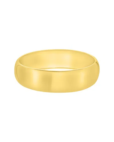 Italian Gold Over Silver 14k  Bangle Bracelet