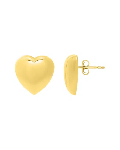 Italian Gold Over Silver 14k  Studs