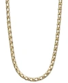 Italian Gold Popcorn Link Chain Necklace Collection In 14k Gold In Gold