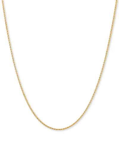 Italian Gold Wheat Link 20" Chain Necklace In 14k Gold In Yellow Gold