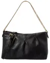 Italian Leather Crossbody In Black