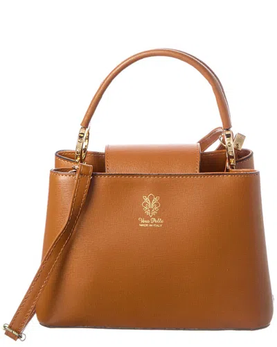 Italian Leather Crossbody In Pattern