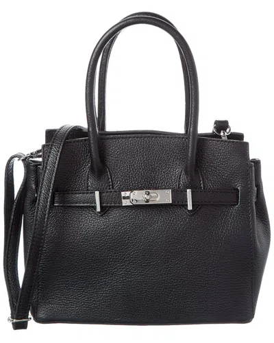 ITALIAN LEATHER ITALIAN LEATHER TOP HANDLE SATCHEL