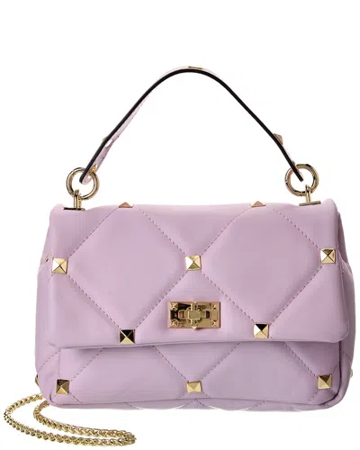Italian Leather Top Handle Shoulder Bag