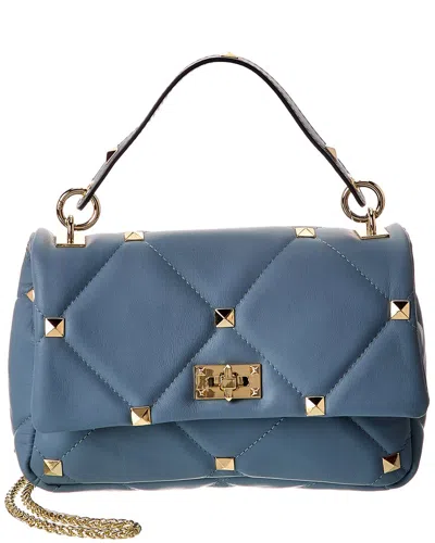 Italian Leather Top Handle Shoulder Bag