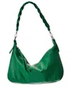 Italian Leather Top Handle Shoulder Bag