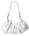 Italian Leather Top Handle Shoulder Bag