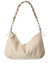 Italian Leather Top Handle Shoulder Bag