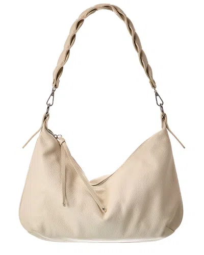 Italian Leather Top Handle Shoulder Bag