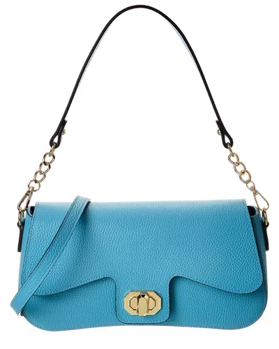 ITALIAN LEATHER ITALIAN LEATHER TOP HANDLE SHOULDER BAG