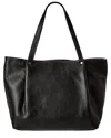 Italian Leather Top Handle Tote