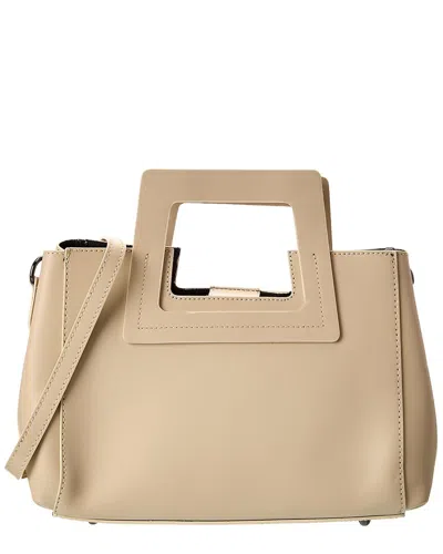Italian Leather Top Handle Tote
