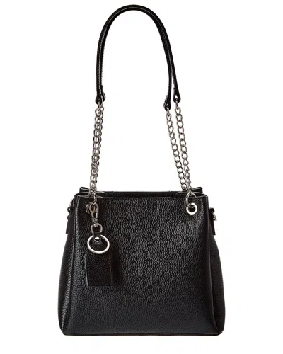 Italian Leather Top Handle Tote