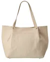 Italian Leather Top Handle Tote